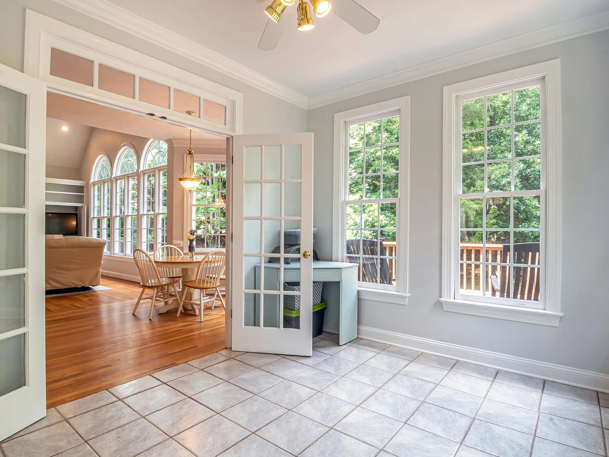 Interior painting services in Bradford - light open plan room by Bradford Decorators